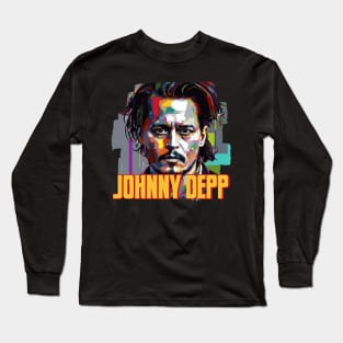 Johnny Depp Long Sleeve T-Shirt